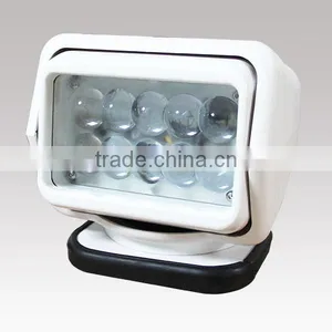 Waterproof Ip68 Powerful 50W CREE 12V 24V Military Portable LED Searchlight Remote 100W thumbnail-5