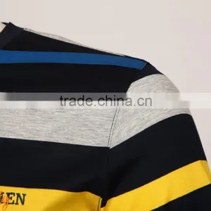 2016 New Wholesale Striped T-shirt thumbnail-4