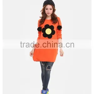 Beatiful Flowers Women Design Long Sleeve t Shirt thumbnail-1