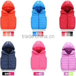 Personalize Children Wear,oem Fahion Casual Kids Winter Waistcoat thumbnail-1