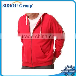 Vintage Fleece Full Zip Hoodie With Kangaroo Pocket thumbnail-1