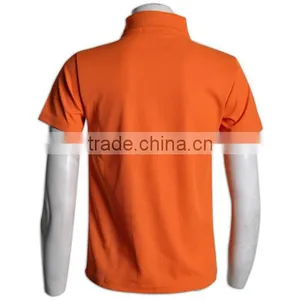 Orange Color Lady Shirt With High Collar Shirt thumbnail-3