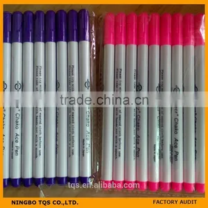 Water Erasable Pen/Water Soluble Pen/Auqa Marker Pen/Washable Pen/Tailor Chalk/Sewing Chalk Pen thumbnail-1