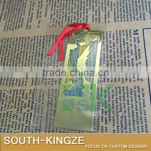 Japan Fuji Mountain Gold Plated Thin Bookmark thumbnail-2