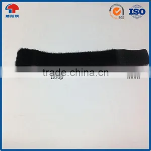 Reusable White P Shaped Self Lock Hook And Loop Cable Tie Logo Printed thumbnail-6