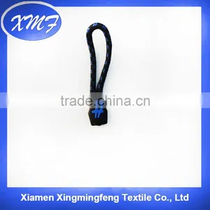 Custom Logo Rubber Plastic Zipper Puller, Plastic Zipper Puller With Cord thumbnail-2