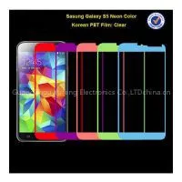 For Samsung Galaxy S5 Neon Color Screen Protector High Transparency thumbnail-1
