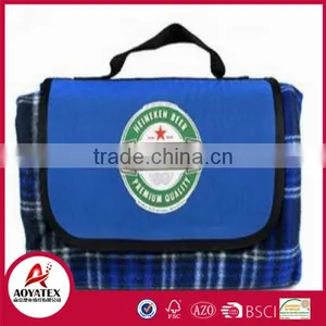China Factory Wholesale 20 Years Factory Multiple Color Famous Brand Promotional Picnic Blanket for Outdoor thumbnail-2