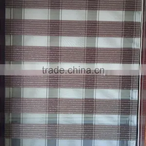 New Design Zebra Blinds Shade Double Roller Blind Curtain China Factory thumbnail-1
