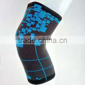 New Design! Lightweight Knee Compression Sleeve Athletic Knee Sleeve for Knee Support --AMY727 thumbnail-4