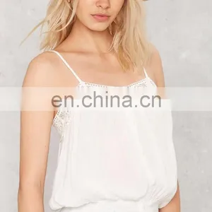 China Custom Women Tops and Blouses ,lace Crop Tops for Women 2016 thumbnail-3