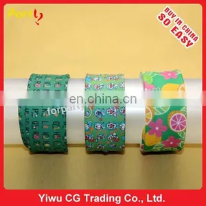 CG-BR066 Lovely Silicone Slap Bracelet Cartoon Silicone Slap Bracelet thumbnail-1