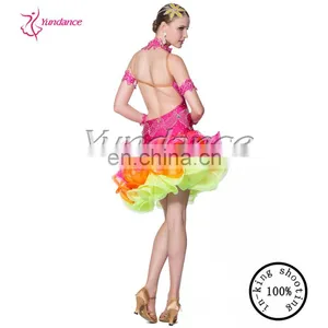 L-10212 China Manufacturer High Quality Free Size Latin Costumes for Women thumbnail-5