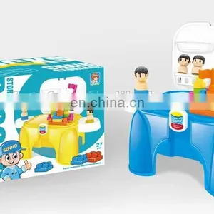 Novel 27pcs Building Block Set Toys With Storeage Table thumbnail-1