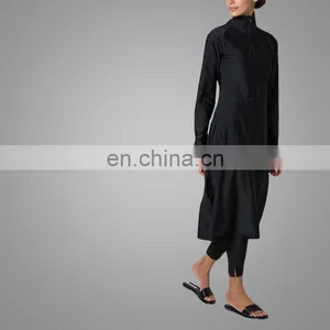 China Whosale Women Swimwear Suits Beautiful Muslim Clothing thumbnail-5