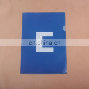 Low Price Good Quality PP A4 Size L-shape Plastic File Folder thumbnail-1