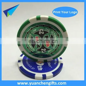 2016 Popular Poker Chip Golf Ball Markers / Casino Chip for Wholesale thumbnail-4