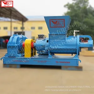 High Efficiency Cord Fabric Rubber Helix Breaking and Crushing Machine IIR Butyl Rubber Crushing Machine thumbnail-5