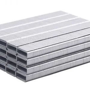 Grapas Para Grapadora Neumática Heavy Duty Staples Galvanized Chisel Point Diversion Point Staple Agrafes thumbnail-2