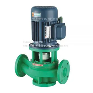 HCLF Vertical Fluorine Plastic Lining Magnetic Pump Inline Pump thumbnail-2