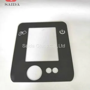 Custom OEM Cut to Size 4.3inch Chemical Strengthened Glass 1.1mm for POS Payment Terminal Touch Display thumbnail-2