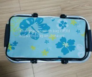 High Quality Food Collapsible Basket 600d Material Picnic Basket Bag thumbnail-3