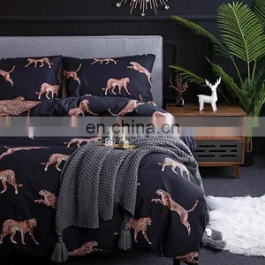 Custom Printed Luxury Queen Duvet Cover Comforter Bed Sheet Bedding Set thumbnail-2