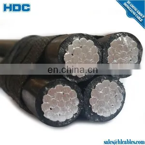 XLPE/PE/PVC,PVC Insulation Low Voltage Type and Aluminum Conductor Material Overhead Cable Abc Cables Price List thumbnail-3
