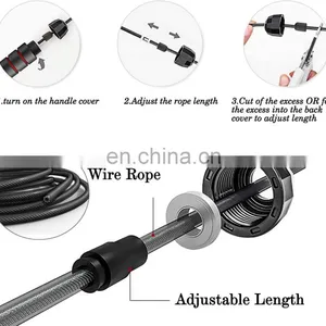 Harbour Fitness Speed Weighted Jump Rope Skipping Rope thumbnail-6