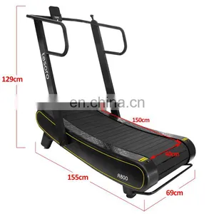 Woodway Gym Treadmill Running Curved Treadmill & Air Runner With Convenient Speed Control Fitness Equipment thumbnail-3
