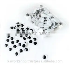 10mm Wiggly Eye Pack of 100 thumbnail-1