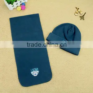2016 New Fashion Two-pieces Poral Fleece Hat & Scarf Sets thumbnail-5