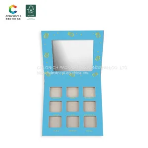 Customized Eyeshadow Palette Luxury Cute Packaging Box 35 Colors Private Label Empty Makeup Eyeshadow Palette thumbnail-3