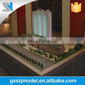 Unit Tower Building Model for Commercial Real Estate Development, Architecture Model thumbnail-1