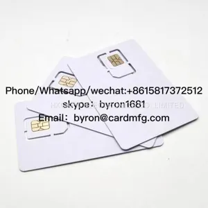 Writable Programmable Blank SIM USIM Card 4G LTE WCDMA GSM Nano Micro SIM Card 2FF 3FF 4FF for Telecom Operator thumbnail-2