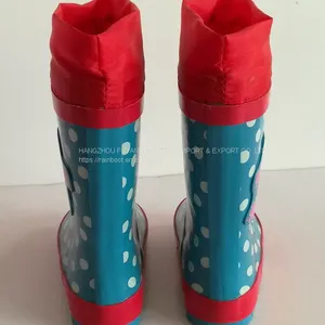 Colourful Printing Rubber Boots,Multicolour Children Boots,Popular Kid Rubber Boot,Rain Boots, Child Rubber Boot,Cheap Kid′s Rubber Boots thumbnail-3