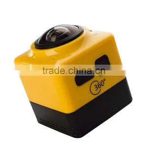 180 Minutes Ultra-long Battery Life Cube 360 WiFi Panorama Sport Camera 360x190 Degree With HD Video Resolution 1280x1024 28FPS thumbnail-1