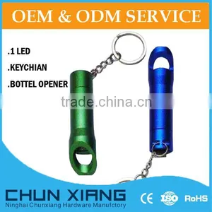 New Super Bright 3 Led Keychain Flashlight With Bottle Opener thumbnail-1
