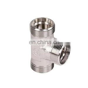 Wholesale T QHH3745.2 SS304 SS316 Stainless Steel Pipe Fitting Quality Tee Pipe Fitting thumbnail-1
