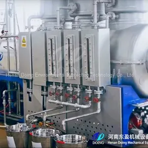 Small Big Scale DOING Waste Tire Plastic To Diesel Recycling Machine For Sale thumbnail-5