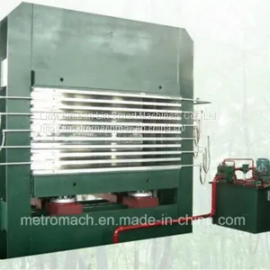 Woodworking Plywood Multi-layer Hydraulic Hot Press Machine With Loader and Unloader Line thumbnail-4
