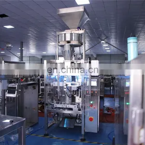 Automatic VFFS Oatmeal 1kg Puffed Sugar Beans Seeds Volumetric Cup Filler Filling Rice Granola Cereal Raisin Packing Machine thumbnail-4
