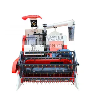 2020 New YAZU DC70+ Harvetser Chinese Manufacturer Combine Harvester Similar Kubota DC70 With Lifting Chassis thumbnail-2