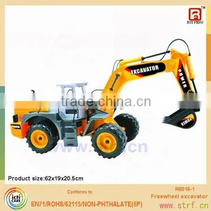 Freewheel Model Toy Construction Excavator for Kids thumbnail-1