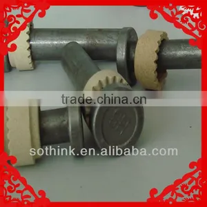 Drawn Arc Welding Stud Carbon Steel With Ceramic Ferrule thumbnail-1