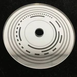 High Quality K9, BK7 Etched Optical Flat Silver Coating Parallel Lines Reticle Lens thumbnail-3