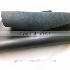 Pu Coatd Cow Leather for School Shoes thumbnail-3