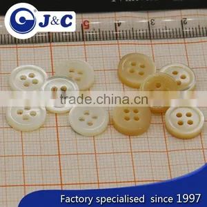 2015 Nature White Color Round Shape Trocas Shell Button thumbnail-1