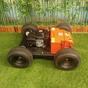 Radio Controlled Slope Mower, China Radio Controlled Lawn Mower Price, Robotic Brush Mower for Sale thumbnail-2