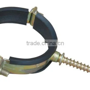 LINGLONG Iron Metal CLIP PIPE CLAMP Pvc Ppr Saddle Clamp thumbnail-3